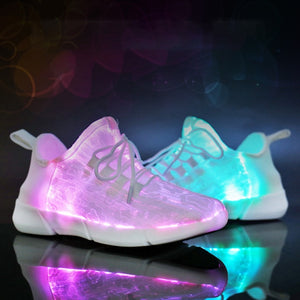 LED Lighting Shoes USB Recharge Glowing Sneakers