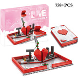 Love Story Confession Book Building Blocks Bricks