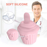 Cupcake Clitoris Massager Vibrator