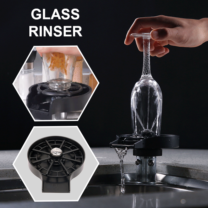Glass Rinsing System Glass Rinser – Home Home Plus