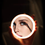 Wireless Mini LED Makeup Mirror