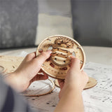 DIY Wooden Globe with LED Light