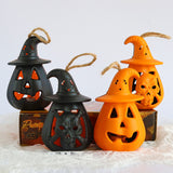 Mini Pumpkin Candle Light Halloween Décor